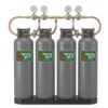 Hệ thống giàn gom 4 bình gas công nghiệp 45kg