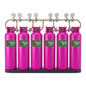 Hệ thống Giàn gom 6-10 Bình Gas Công Nghiệp 45kg