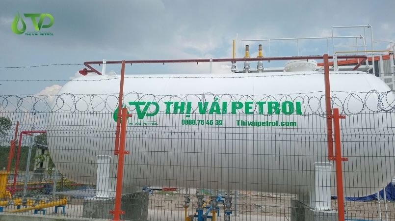 Nên sử dụng bình LPG hay LPG bồn để tối ưu chi phí cho doanh nghiệp? 2 Gas LPG bồn công nghiệp